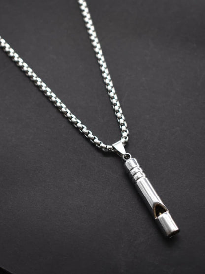 SALTY Men Stainless Steel Contemporary Pendants with Chains