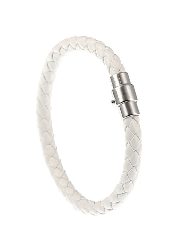 SALTY Men Leather Link Bracelet