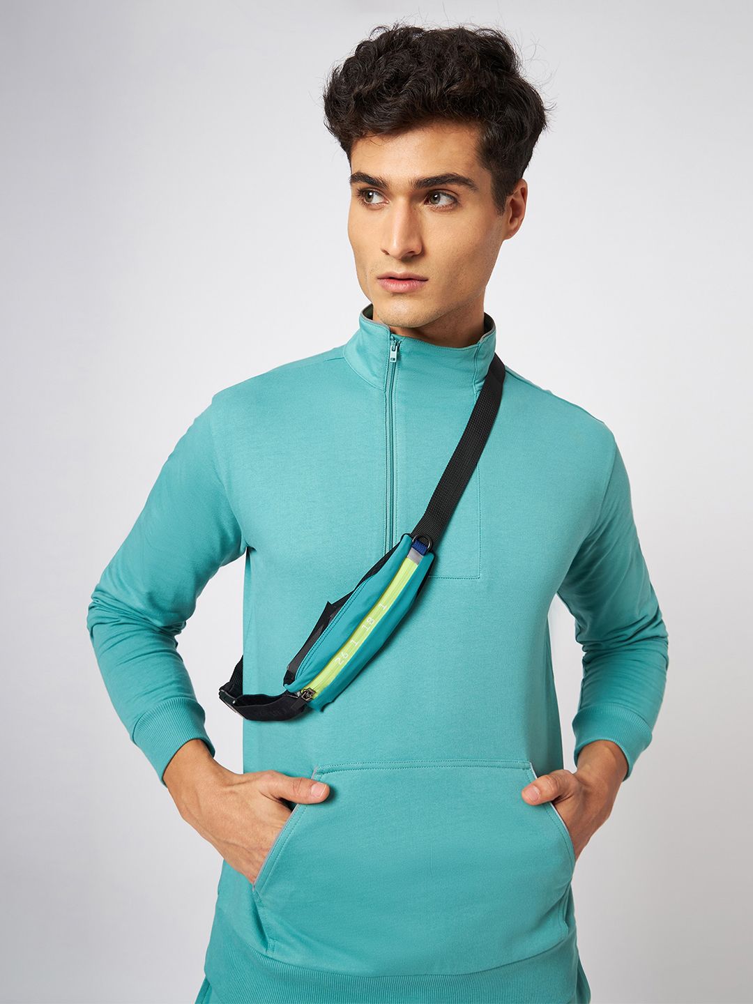 Men Ibiza Turquoise Reflex Sweatshirt