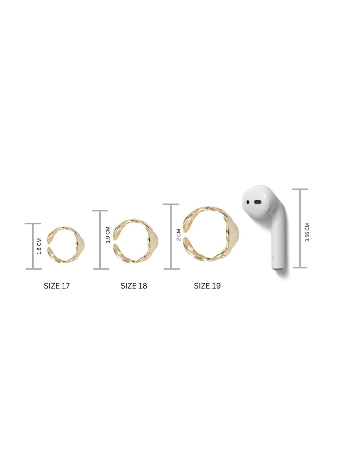 SALTY Colossus Oval Shaped Finger Ring