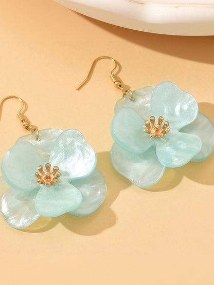 Floral Drop Earrings