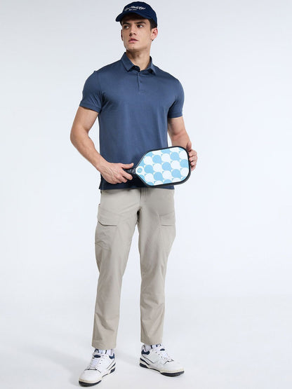 Men Ash Supima Regular Fit Polo T-Shirt