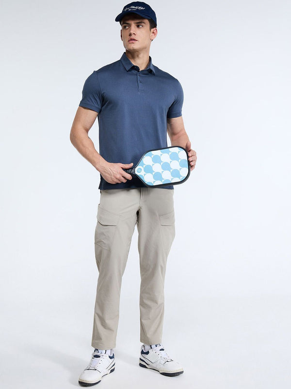 Men Ash Supima Regular Fit Polo T-Shirt