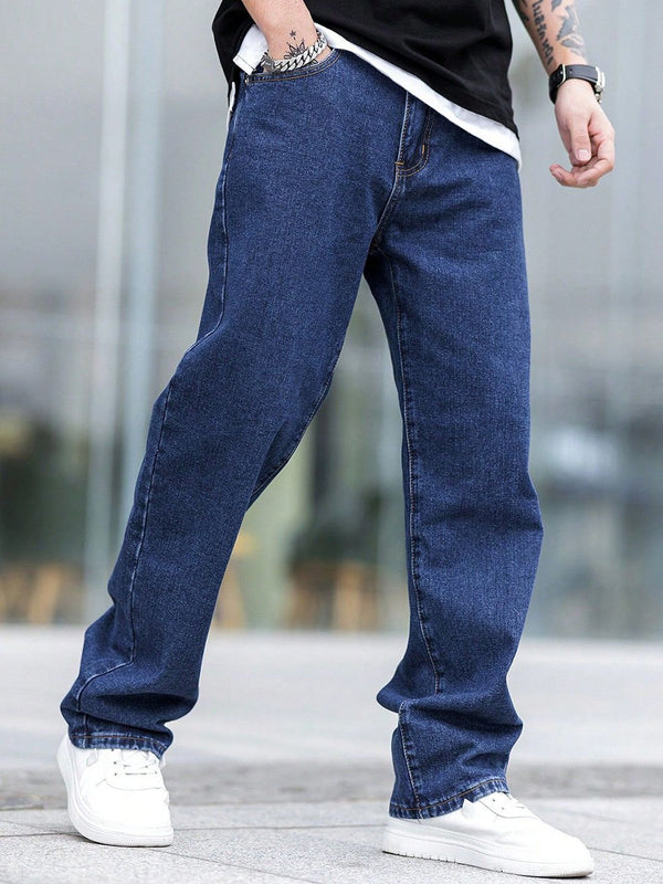 Men Mid-Rise Relaxed Fit Stretchable Jeans