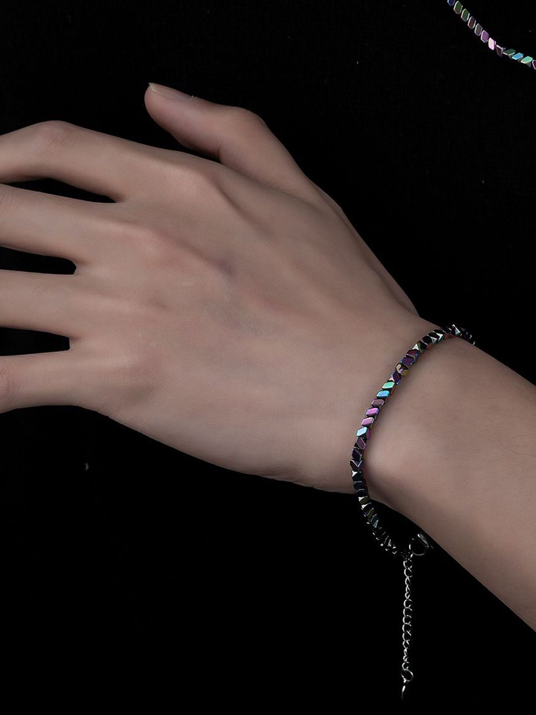 Men Stainless Steel Link Bracelet