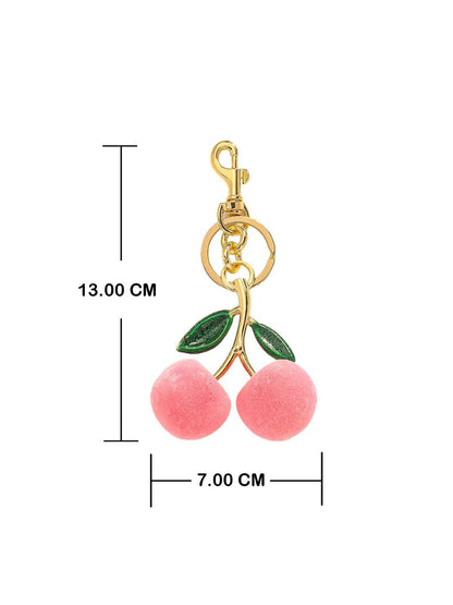 SALTY Frosted Cherry Bag Charm For Girls