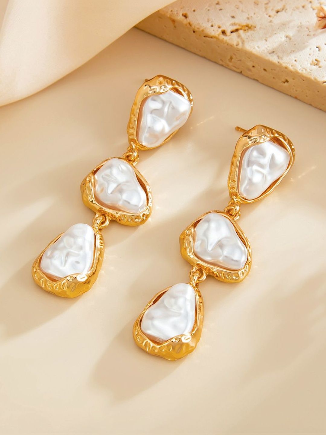 Geometric Drop Earrings
