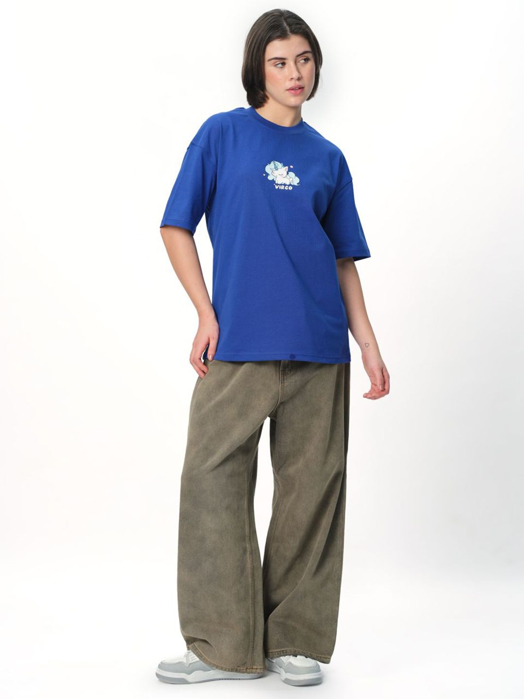 Women Graphic Relaxed Fit T-shirt