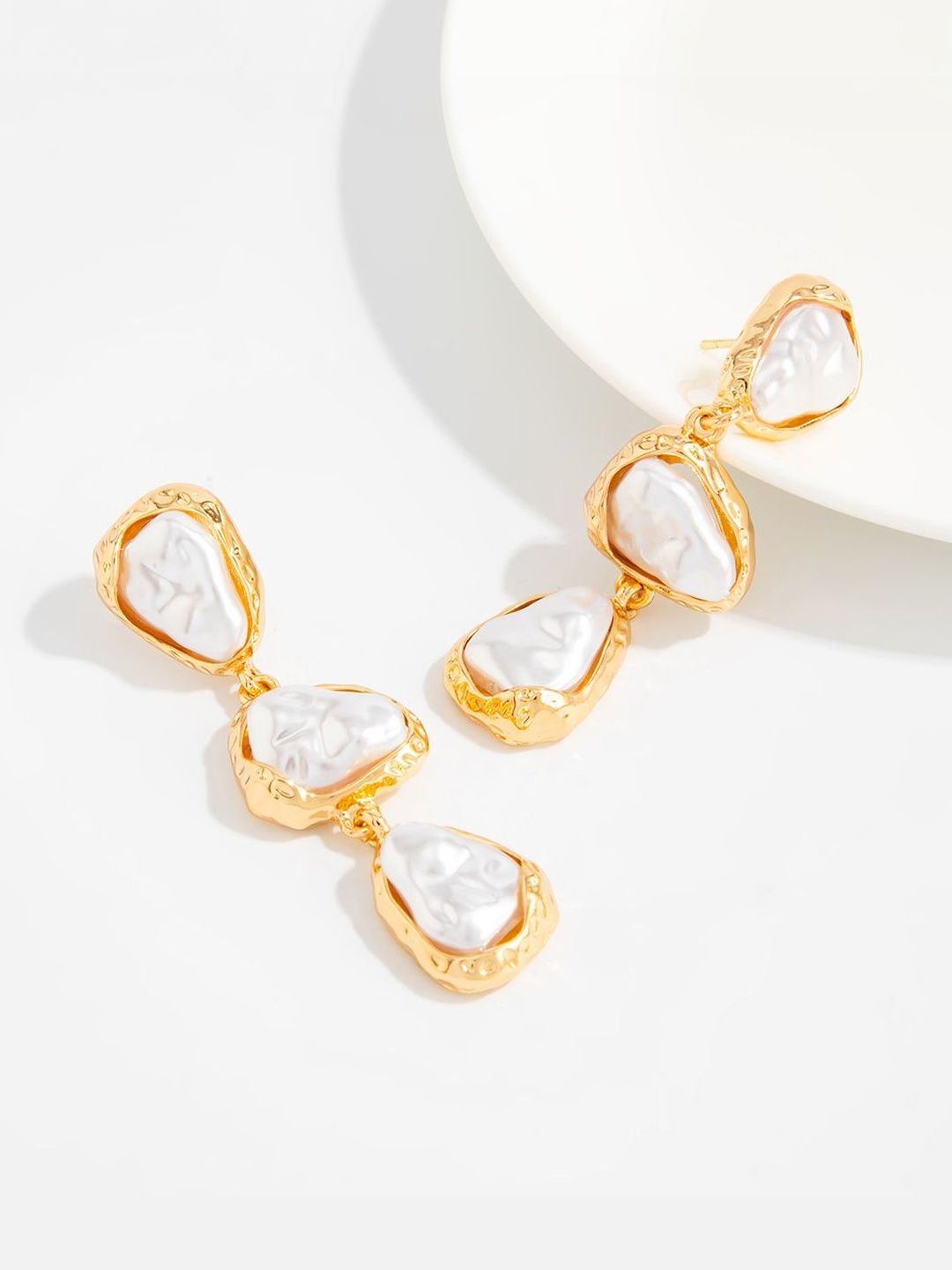 Geometric Drop Earrings