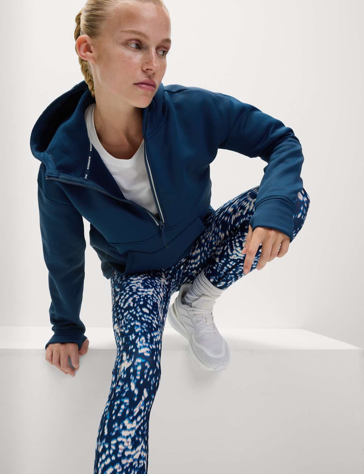 Ultraheat Hooded Half Zip Hoodie