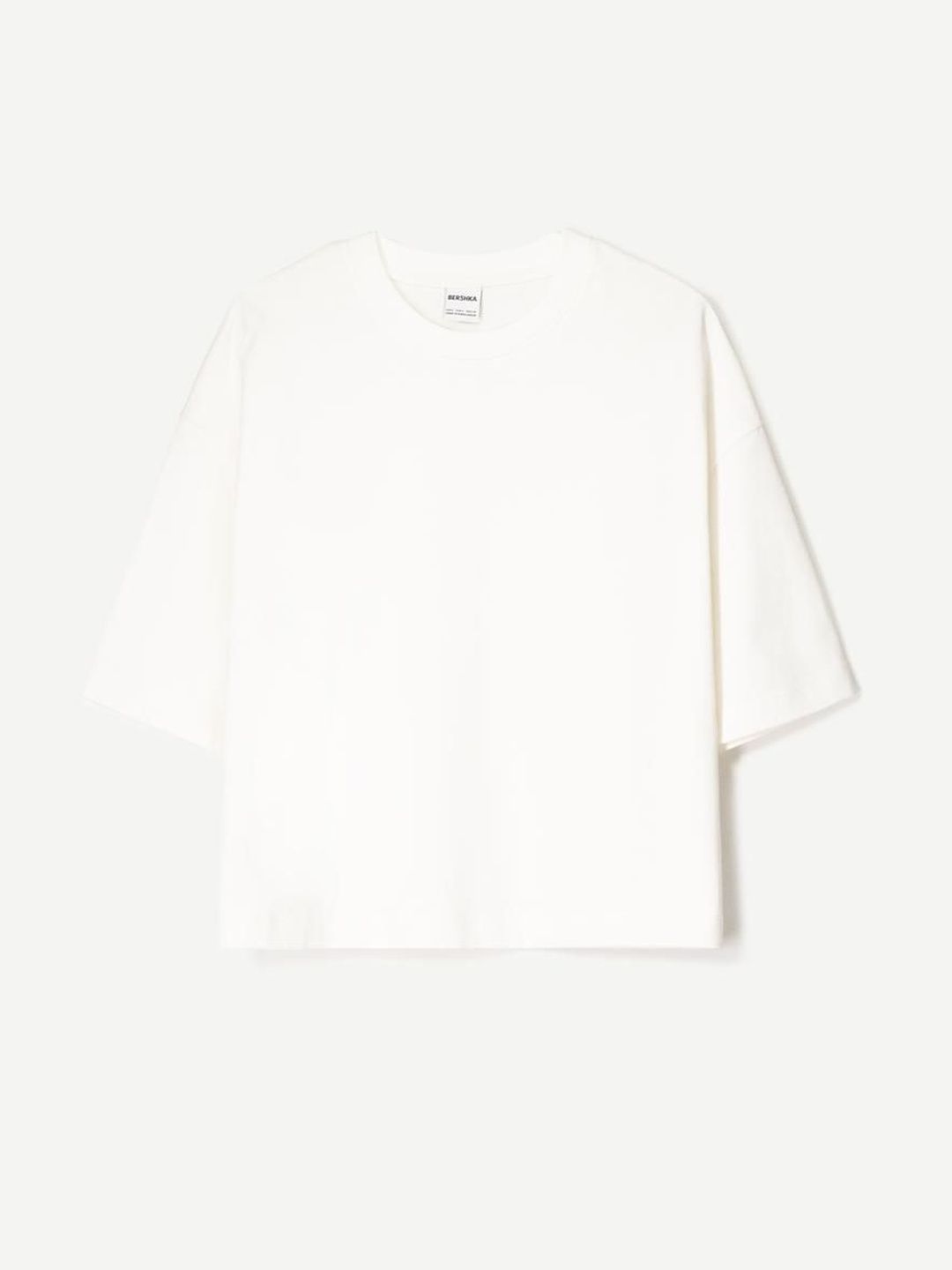 Heavy cotton boxy fit short sleeve T-shirt