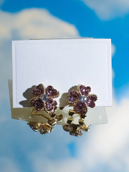SALTY Gold-Plated Contemporary Stud Earrings