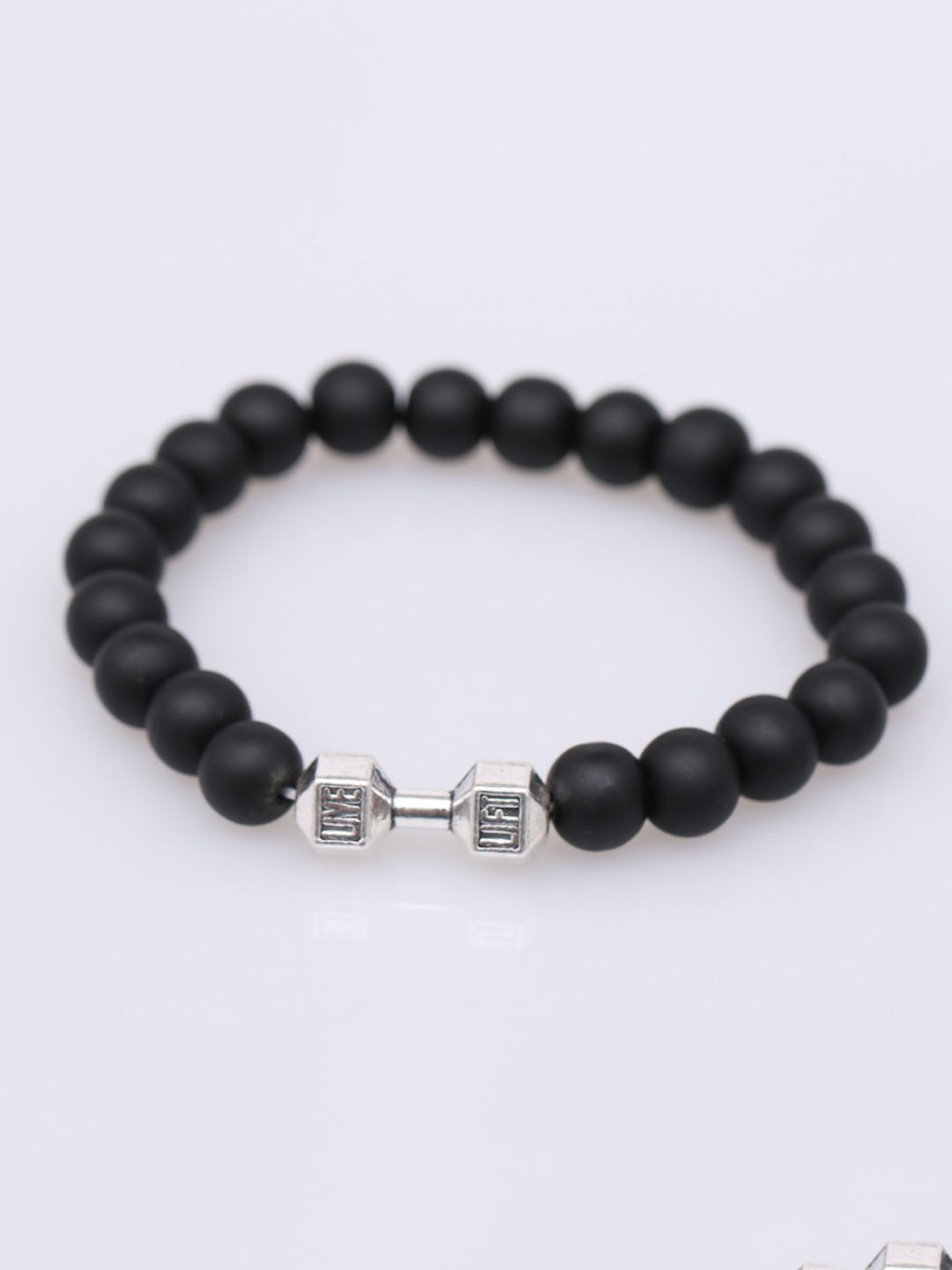 SALTY Evil Eye & Beaded Bracelet & Heart Ring Jewellery Set