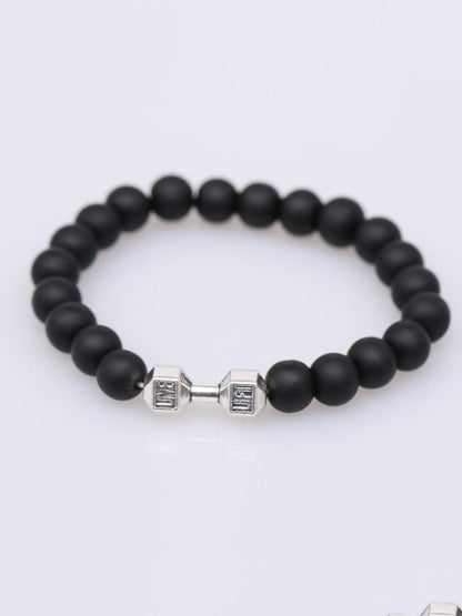 SALTY Evil Eye & Beaded Bracelet & Heart Ring Jewellery Set