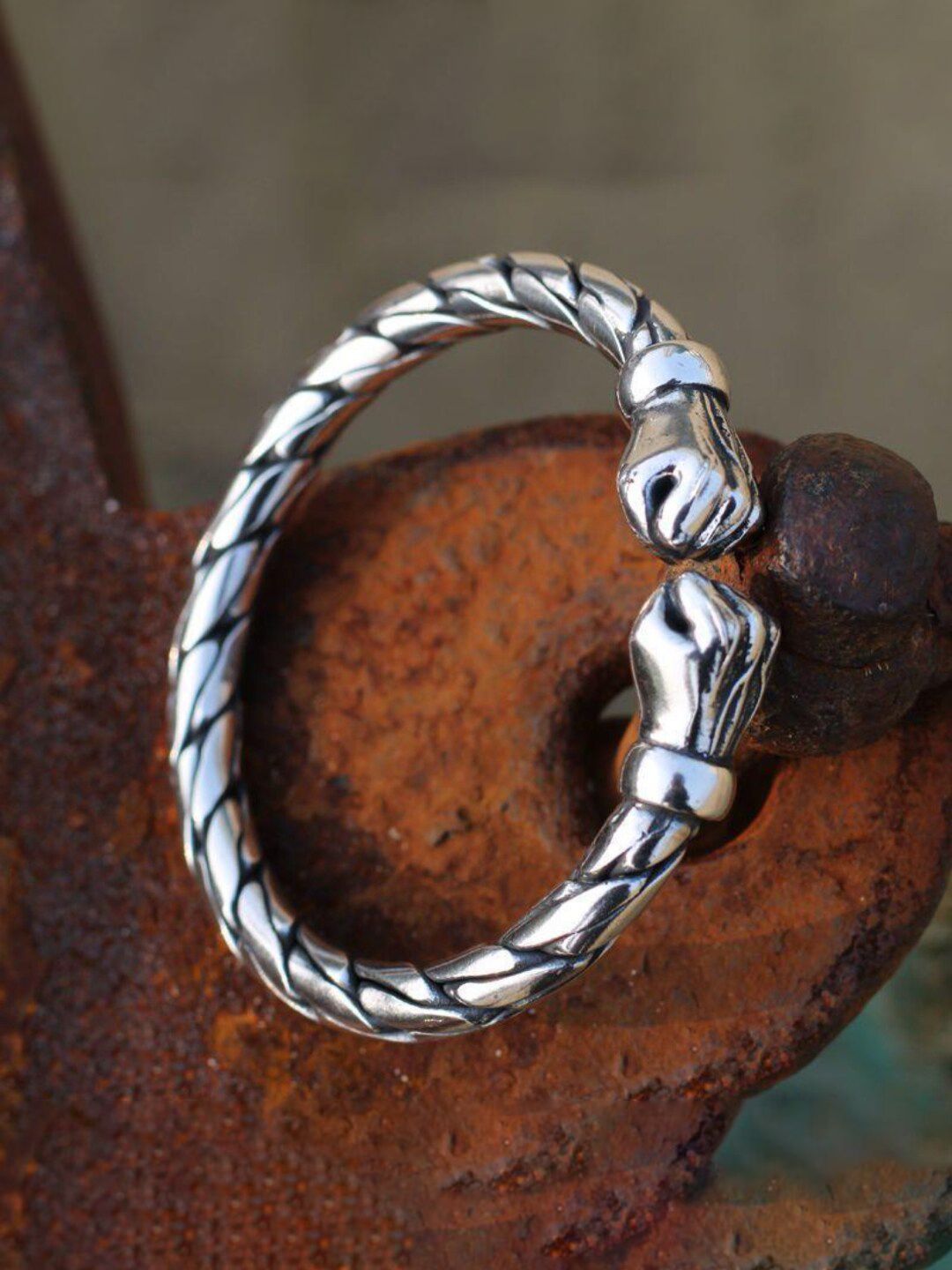 SALTY Men Stainless Steel Cuff Bracelet