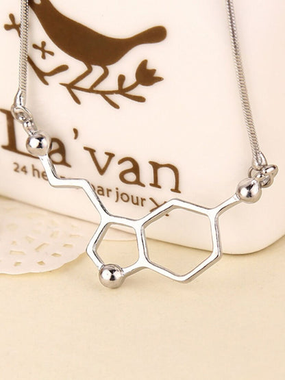 SALTY Men Silver-Plated Stainless Steel Necklace
