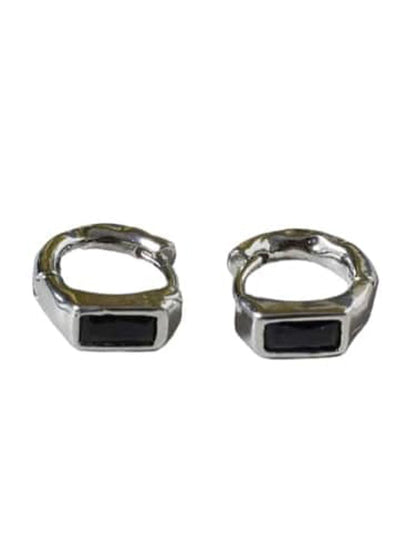SALTY Men Contemporary Hoop Earrings