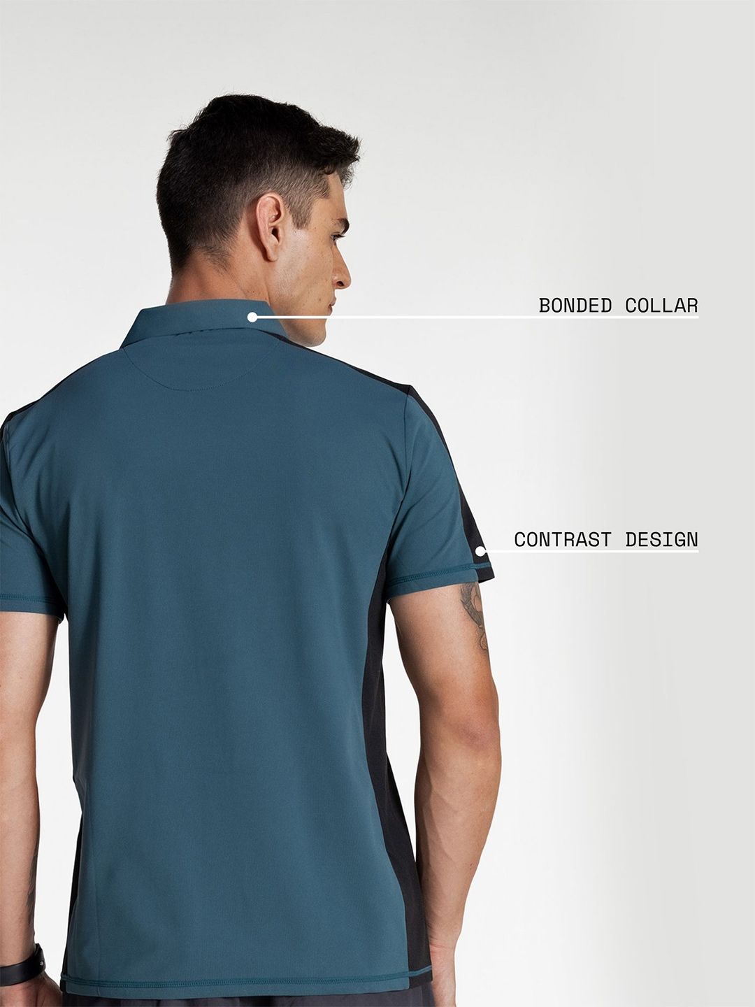 Jade Contrast Bonded Polo