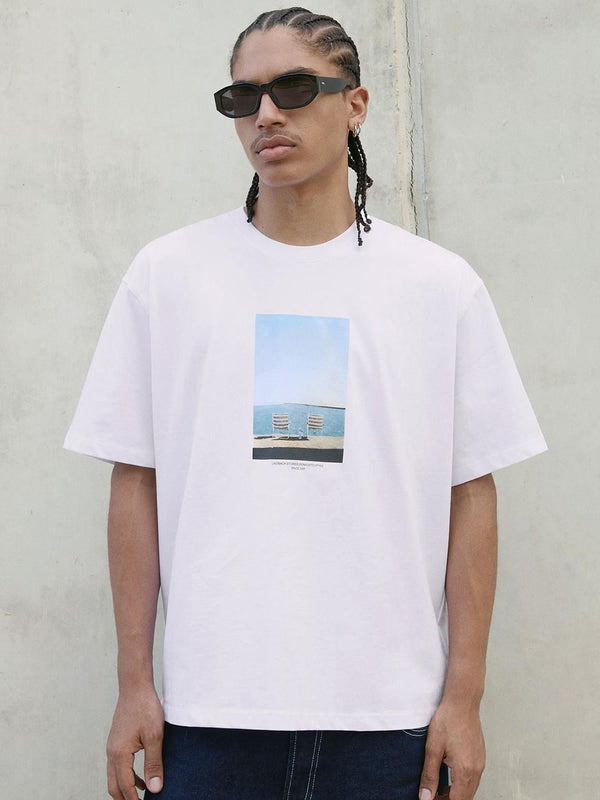 Short sleeve T-shirt with print