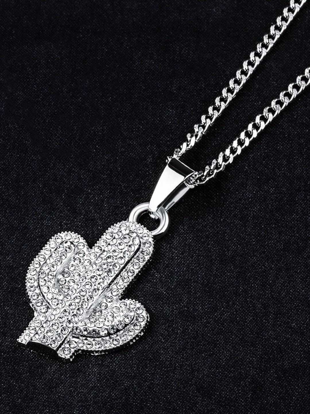 SALTY Men Stainless Steel Pendant with Chains