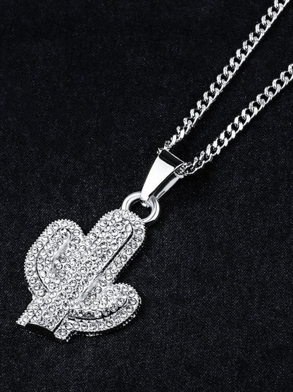 SALTY Men Stainless Steel Pendant with Chains