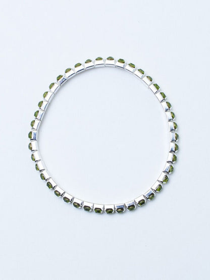 SALTY Set Of 4 Stones Studded Bangle-Style Bracelet