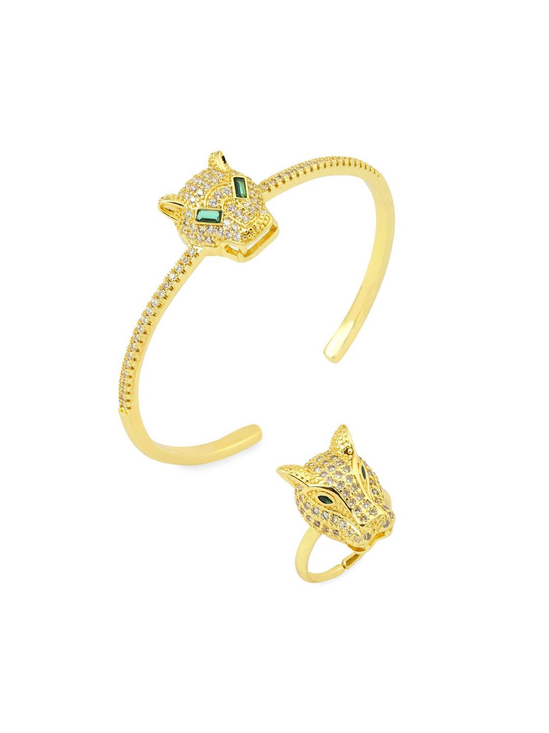 SALTY Stone Studded Jewellery Set