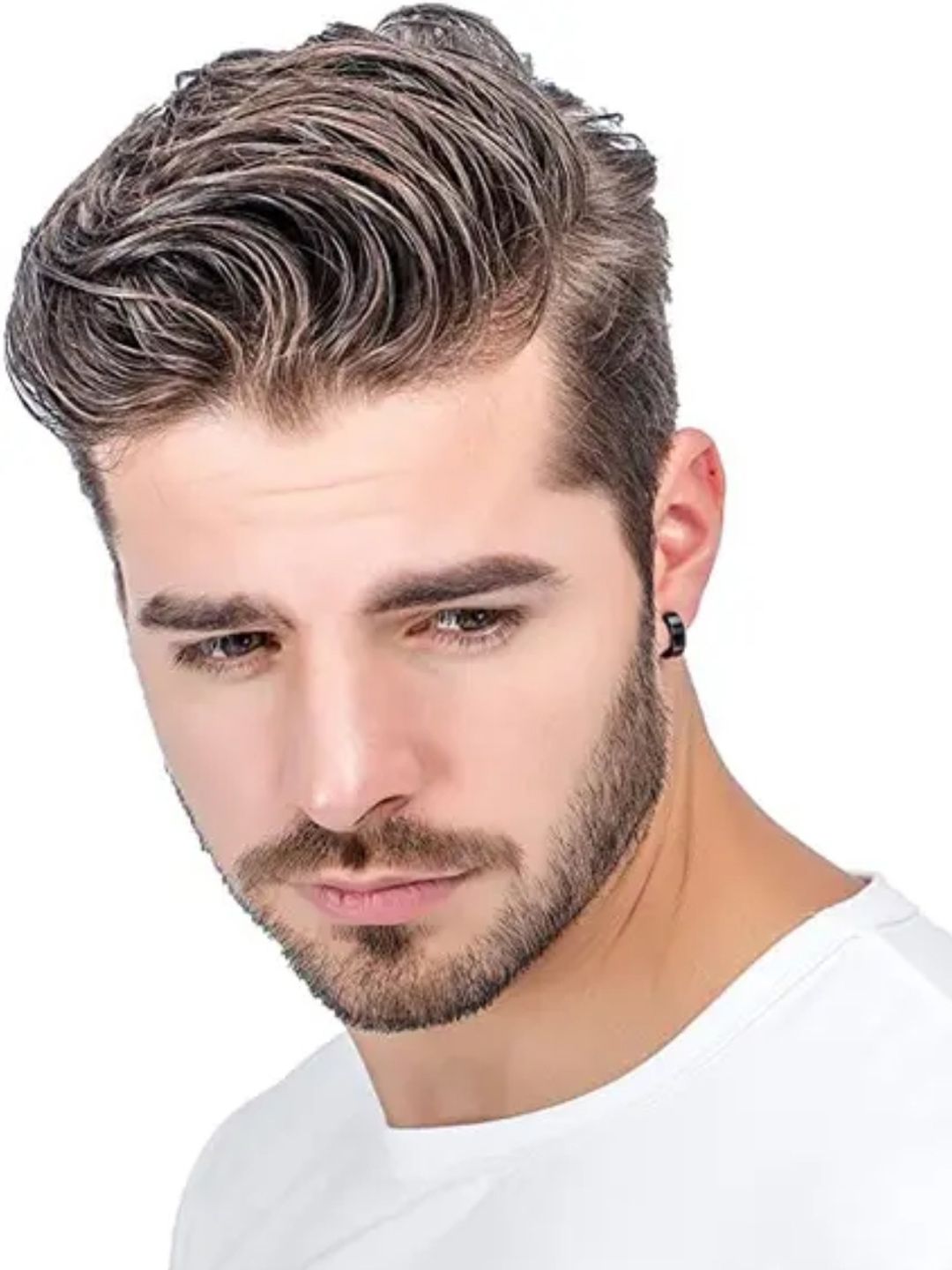 SALTY Men Circular Hoop Earrings