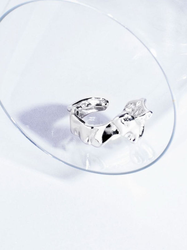 SALTY Timeless Silver Chunky Style Ring For Women & Girls