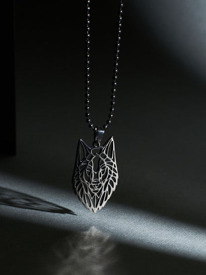 SALTY Men Stainless Steel Animal Shaped Pendant with Chain