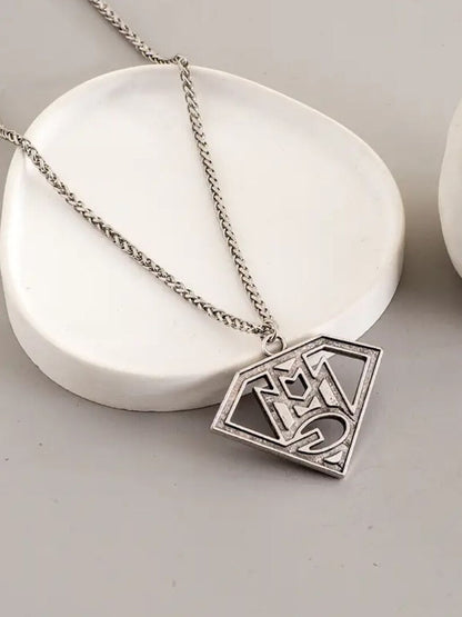 SALTY Men Silver-Toned Chain