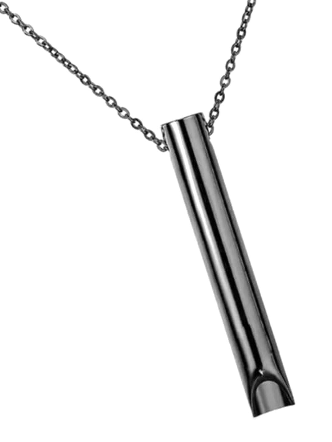 SALTY Stainless Steel Contemporary Pendant With Chain