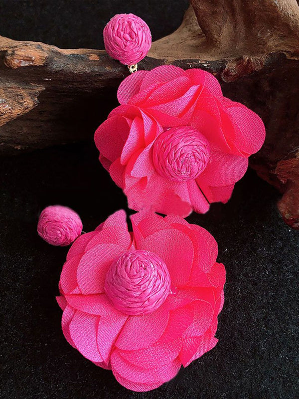 Floral Drop Earrings
