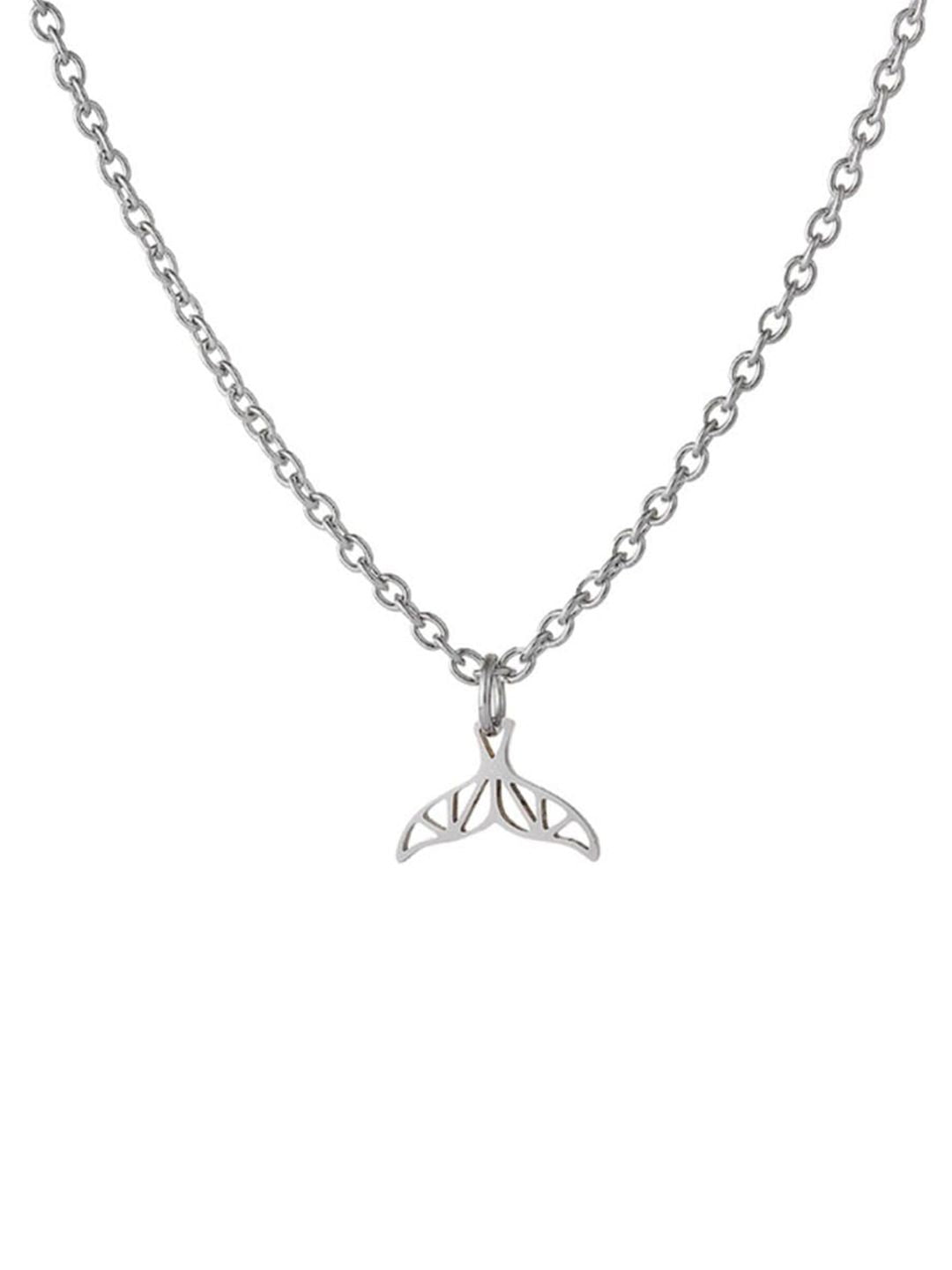 SALTY Stainless Steel Contemporary Pendant With Chain