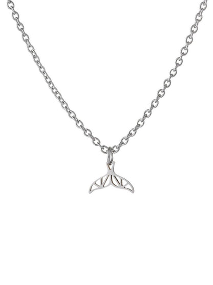 SALTY Stainless Steel Contemporary Pendant With Chain