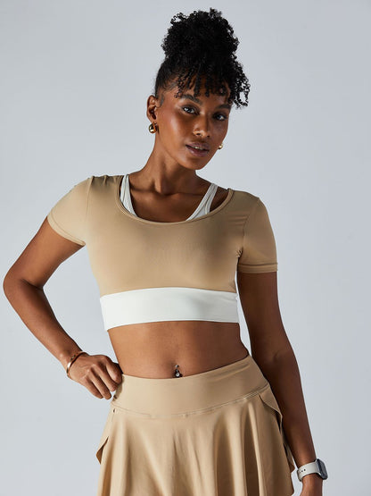 Nude Duotone Top