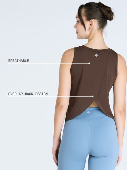 Brown Overlap Tank