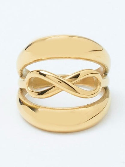 SALTY Stainless Steel Infinite Valor Finger Ring