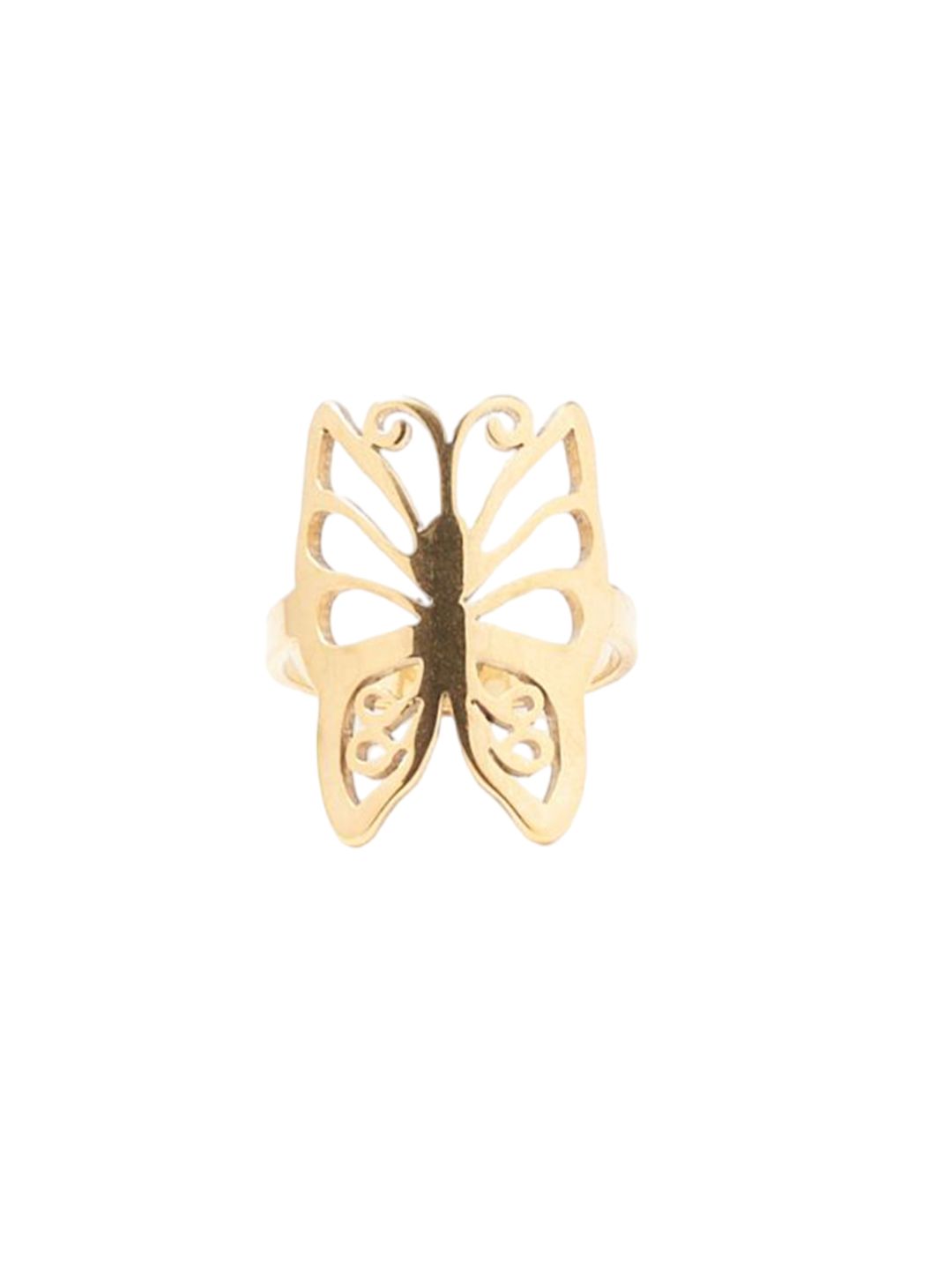 SALTY Textured Round Finger Ring