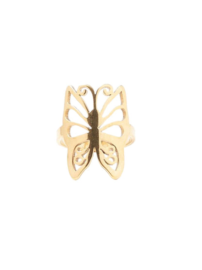 SALTY Textured Round Finger Ring