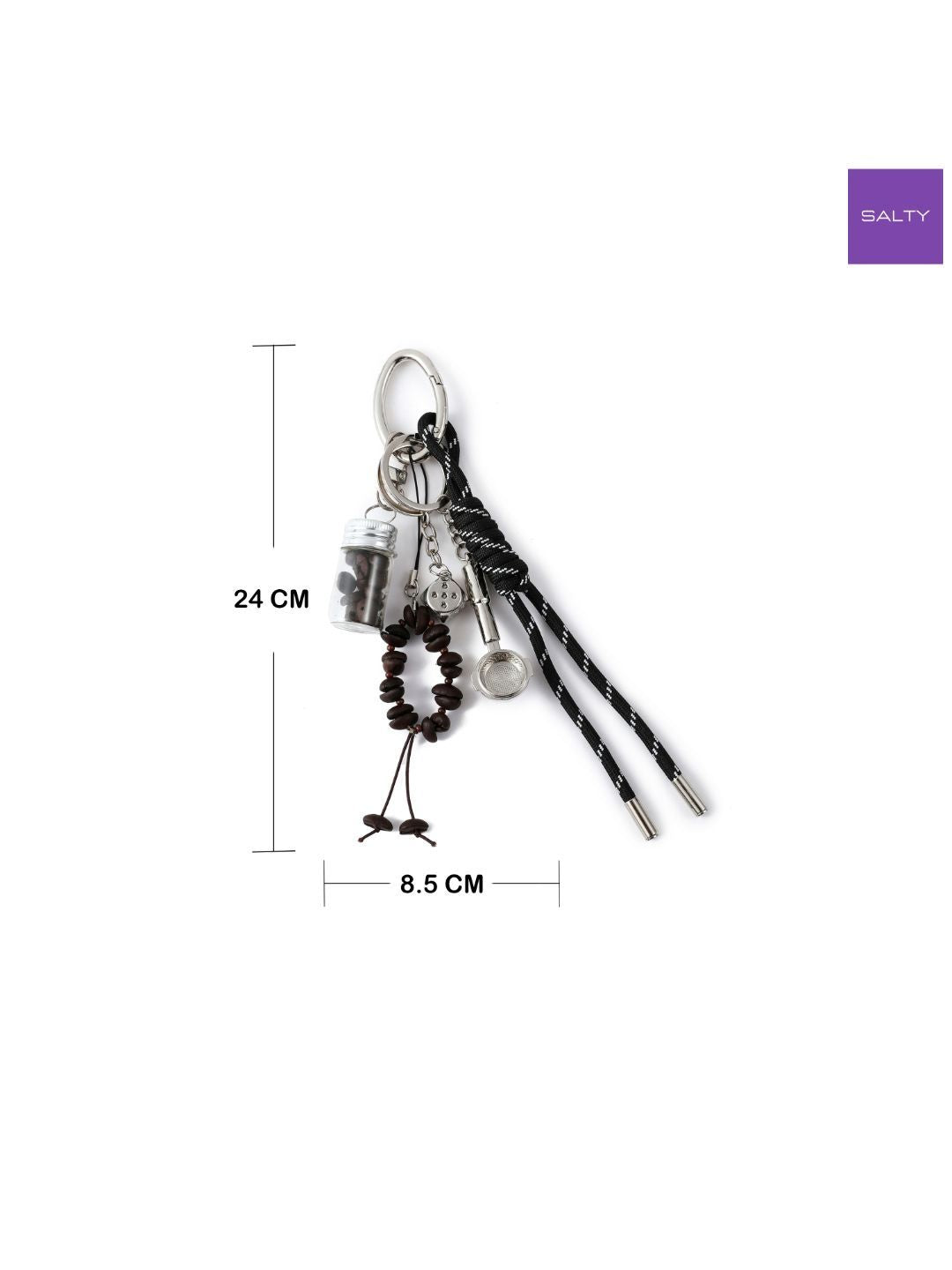 SALTY Brewed Essence Coffee Bag Charm