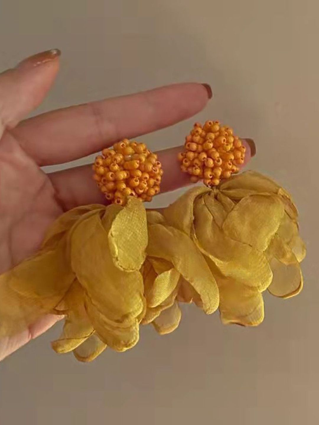 Floral Drop Earrings