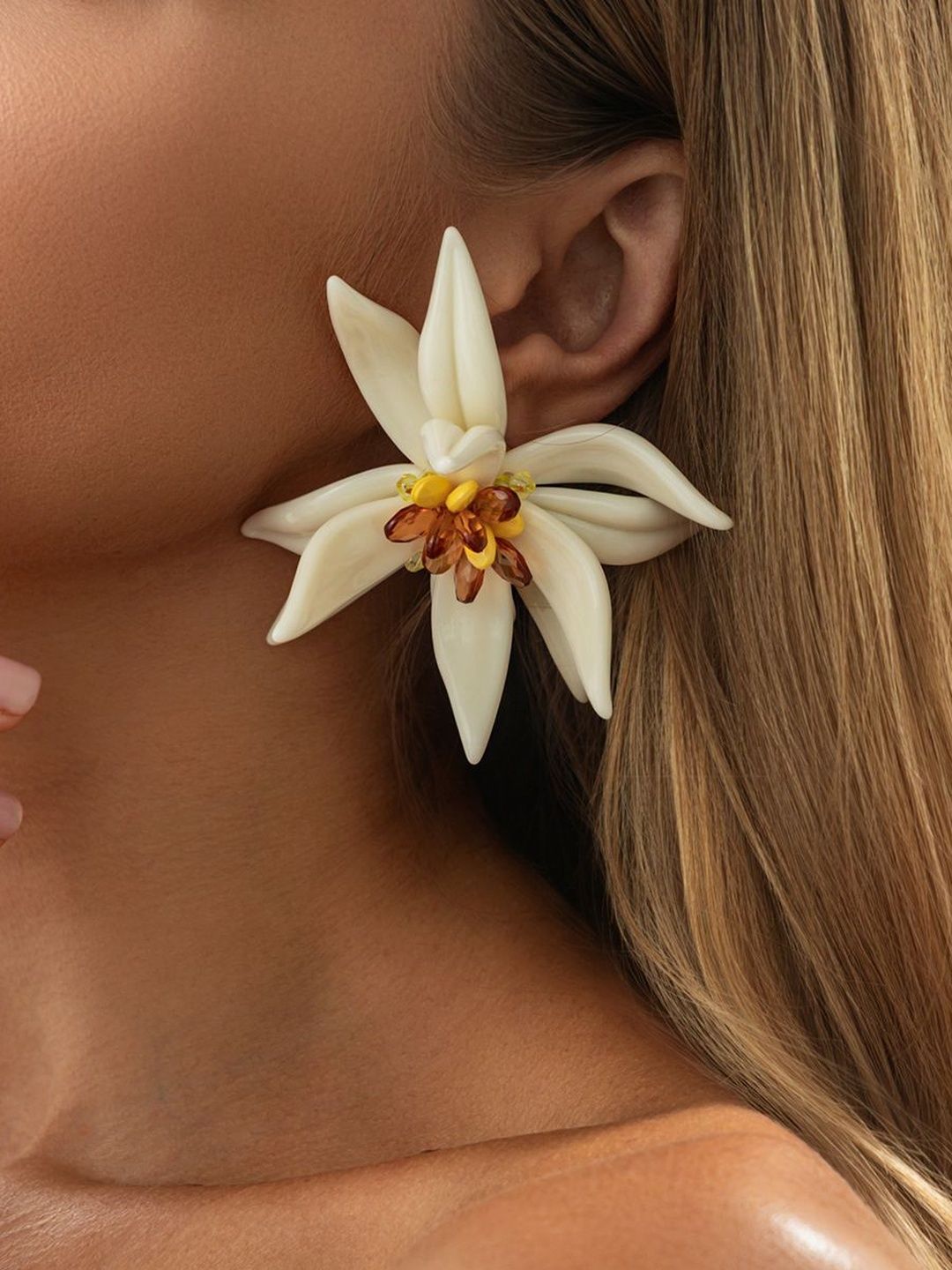 Floral Studs Earrings