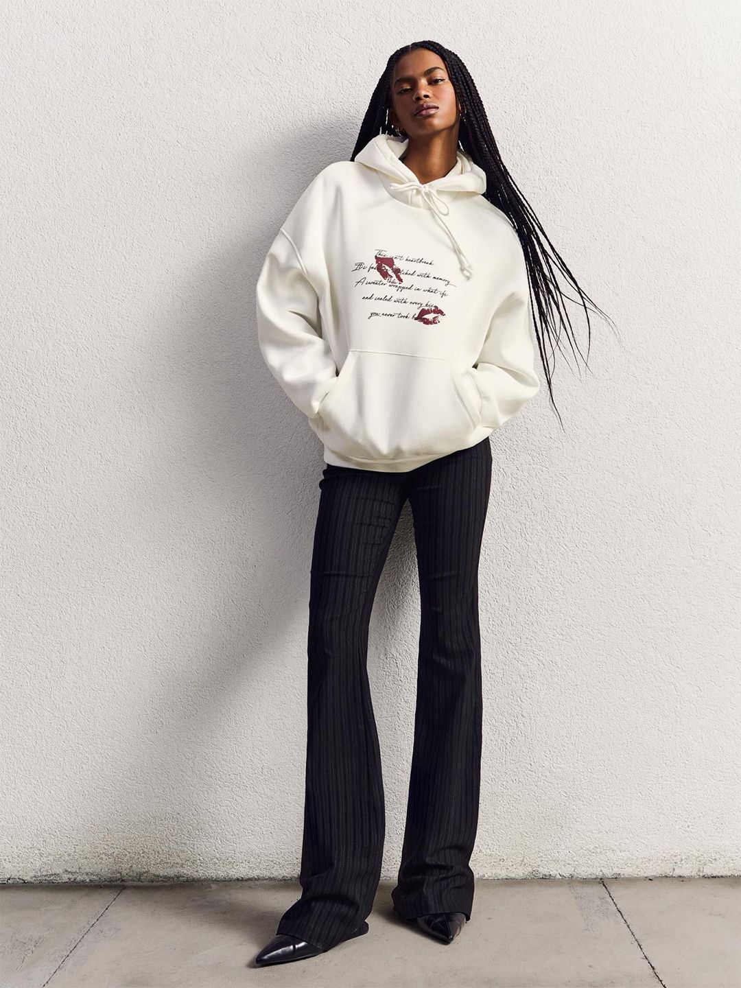 Printed hoodie