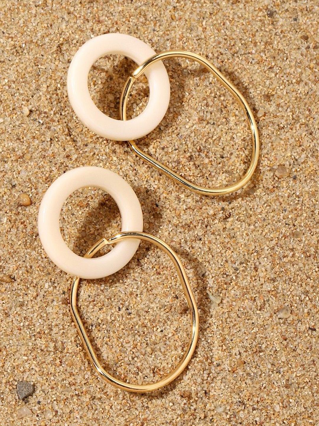 SALTY Timeless Luxury Circular Drop Earrings