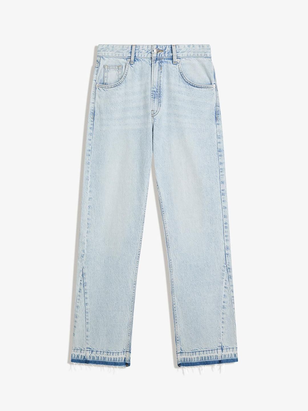Straight-fit flared jeans