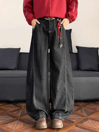 Men Baggy Fit Mid-Rise Heavy Fade Jeans