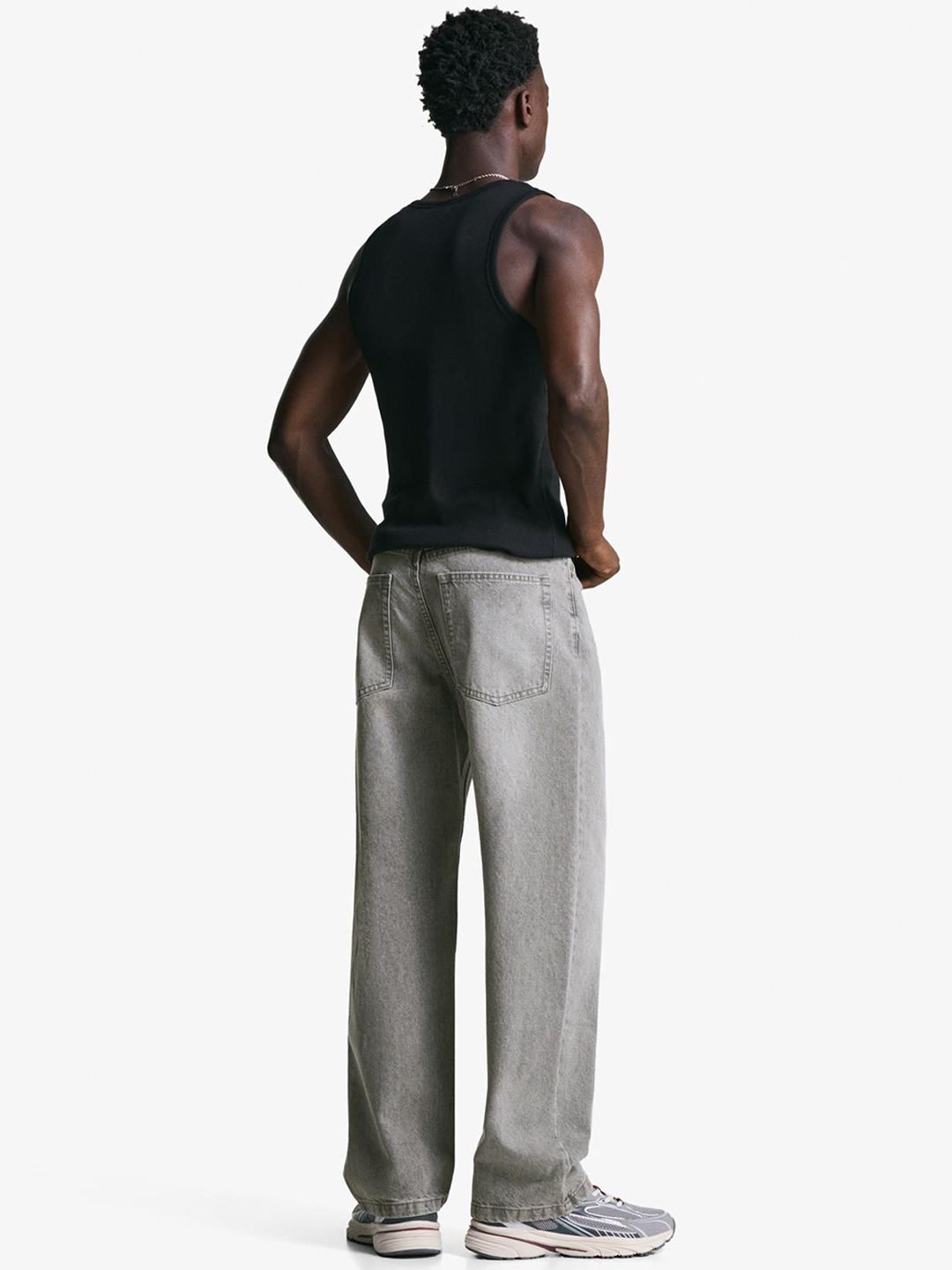Pure Cotton Baggy Jeans