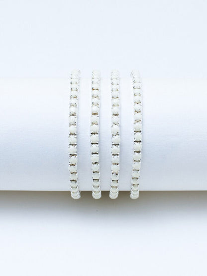 SALTY Set Of 4 Bangle-Style Bracelets