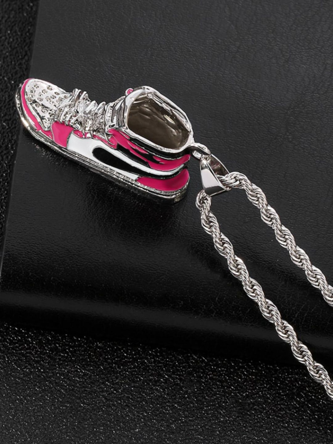 SALTY Men Stainless Steel Quirky Pendants with Chains